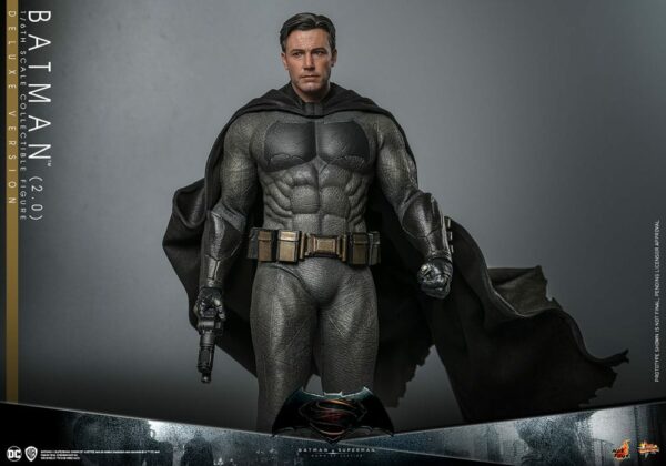 DC COMICS – Batman v Superman : L'Aube de la Justice Figurine Movie Masterpiece 1/6 Batman 2.0 Deluxe Version 30 cm – Image 14