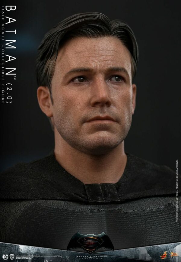 DC COMICS – Batman v Superman : L’Aube de la Justice Figurine Movie Masterpiece 1/6 Batman 2.0 30 cm – Image 9