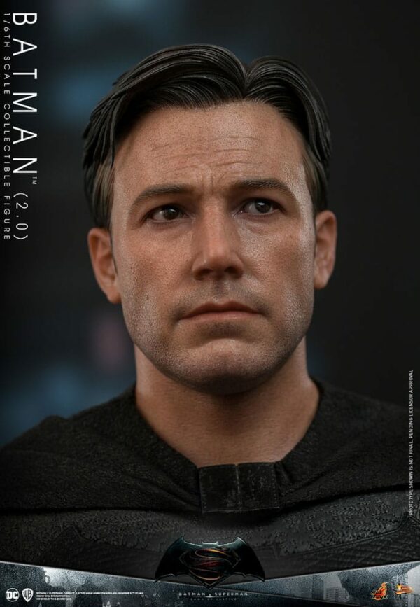 DC COMICS – Batman v Superman : L’Aube de la Justice Figurine Movie Masterpiece 1/6 Batman 2.0 30 cm – Image 10