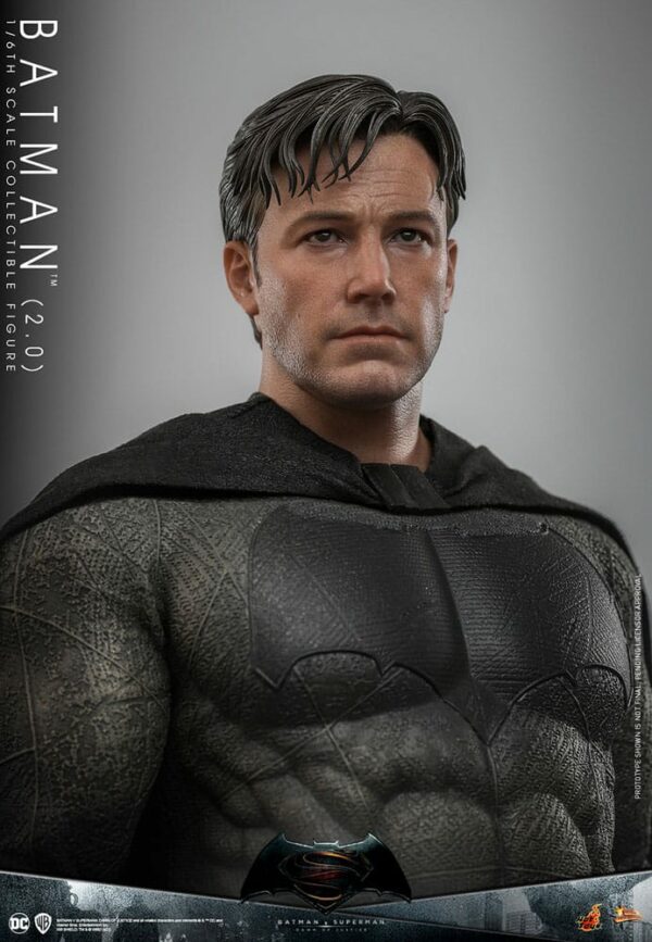 DC COMICS – Batman v Superman : L’Aube de la Justice Figurine Movie Masterpiece 1/6 Batman 2.0 30 cm – Image 11