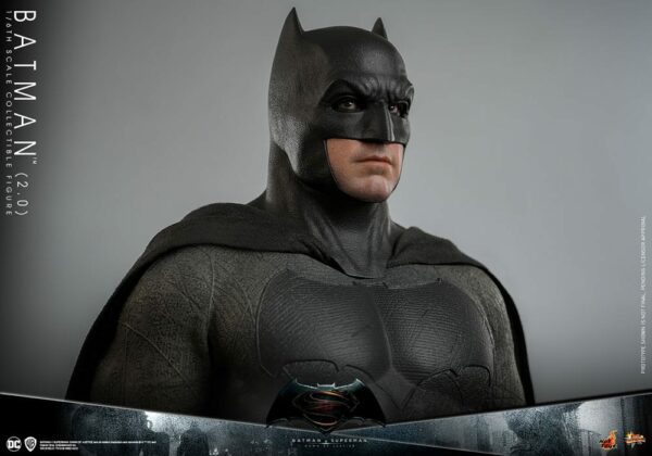 DC COMICS – Batman v Superman : L’Aube de la Justice Figurine Movie Masterpiece 1/6 Batman 2.0 30 cm – Image 13