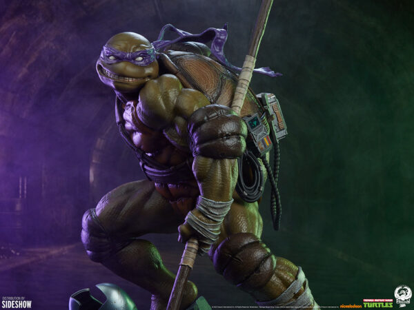 LES TORTUES NINJA – Statuette 1/3 Donatello 61 cm – Image 4