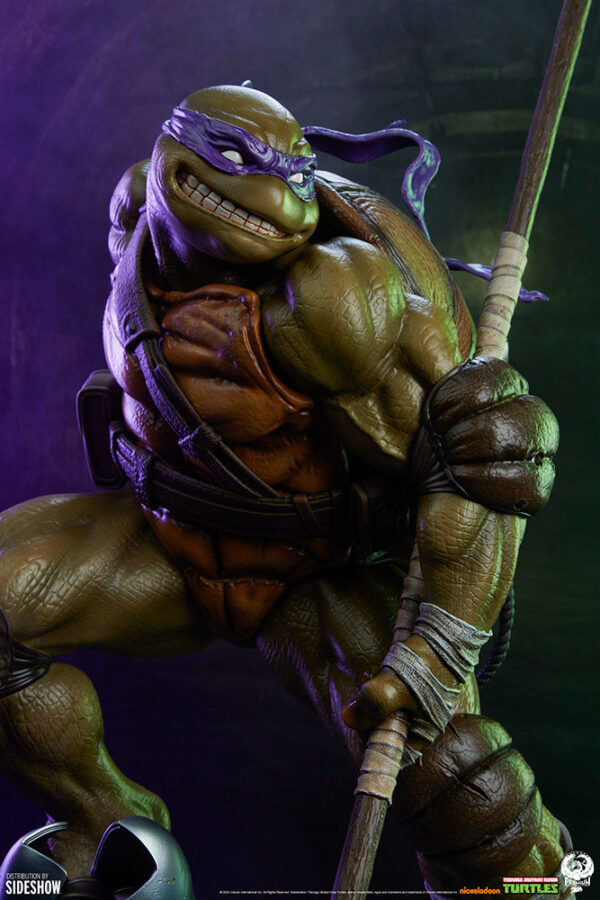 LES TORTUES NINJA – Statuette 1/3 Donatello 61 cm – Image 5