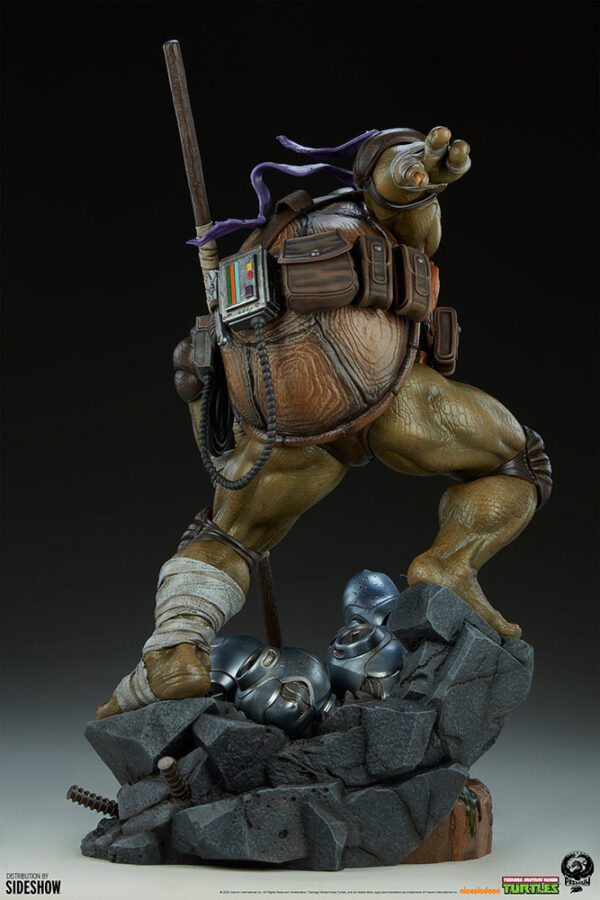 LES TORTUES NINJA – Statuette 1/3 Donatello 61 cm – Image 9