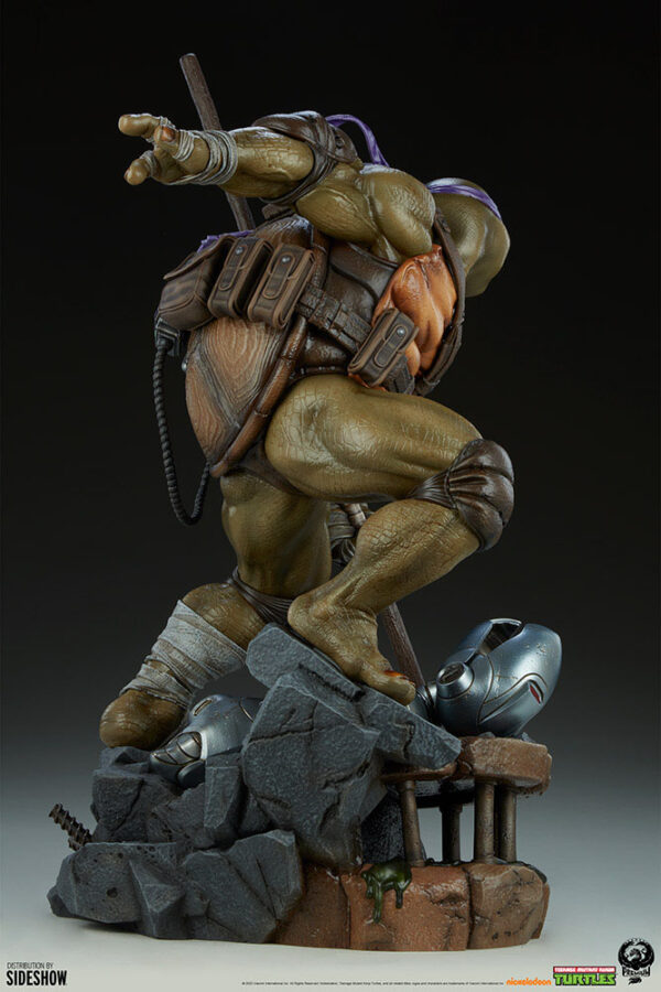 LES TORTUES NINJA – Statuette 1/3 Donatello 61 cm – Image 10