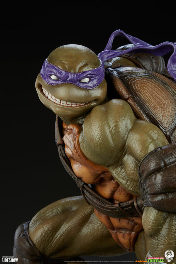 LES TORTUES NINJA – Statuette 1/3 Donatello 61 cm – Image 13