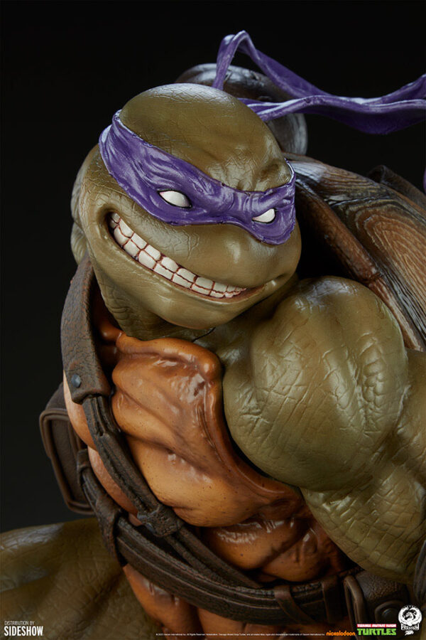 LES TORTUES NINJA – Statuette 1/3 Donatello 61 cm – Image 14