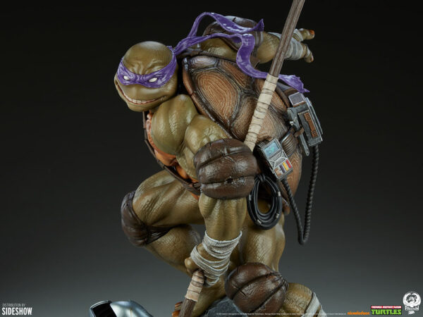 LES TORTUES NINJA – Statuette 1/3 Donatello 61 cm – Image 15