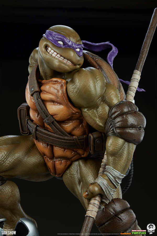 LES TORTUES NINJA – Statuette 1/3 Donatello 61 cm – Image 16
