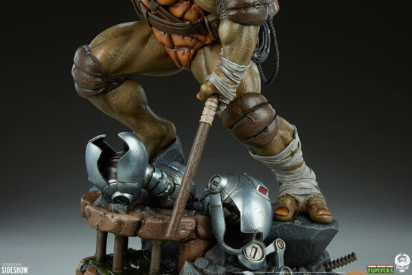 LES TORTUES NINJA – Statuette 1/3 Donatello 61 cm – Image 19