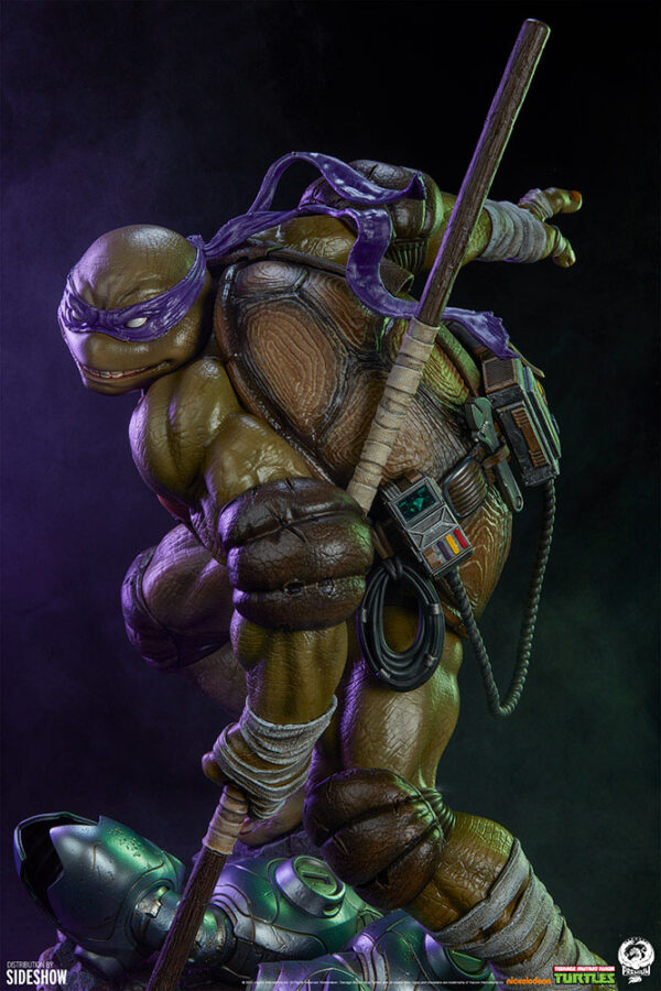 LES TORTUES NINJA – Statuette 1/3 Donatello 61 cm – Image 24