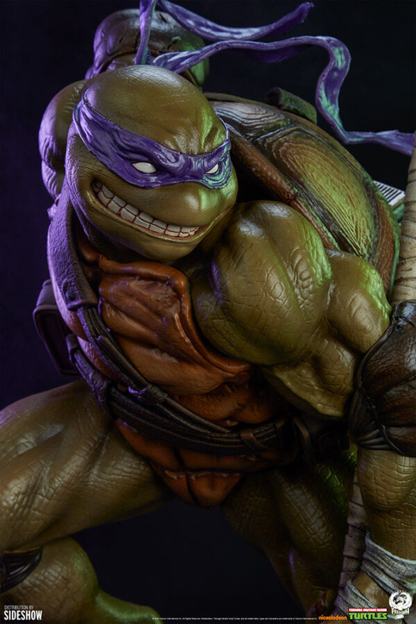 LES TORTUES NINJA – Statuette 1/3 Donatello 61 cm – Image 25