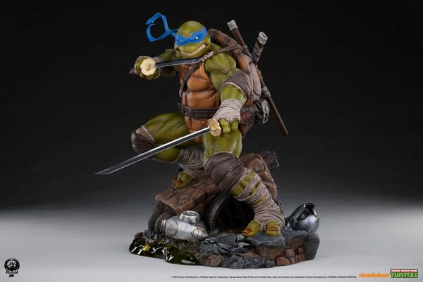 LES TORTUES NINJA – Statuette 1/3 Leonardo 52 cm – Image 3