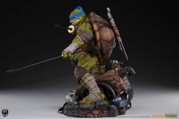 LES TORTUES NINJA – Statuette 1/3 Leonardo 52 cm – Image 4