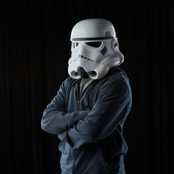 Star Wars Black Series – Réplique 1/1 Casque électronique Imperial Stormtrooper – Image 11