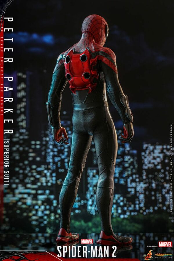 MARVEL – Figurine 1/6 Video Game Masterpiece Spider-Man (Superior Suit) 30 cm – Image 12