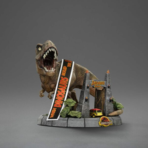 JURASSIC PARK – Figurine Mini Co T-Rex Illusion Deluxe 15 cm – Image 3