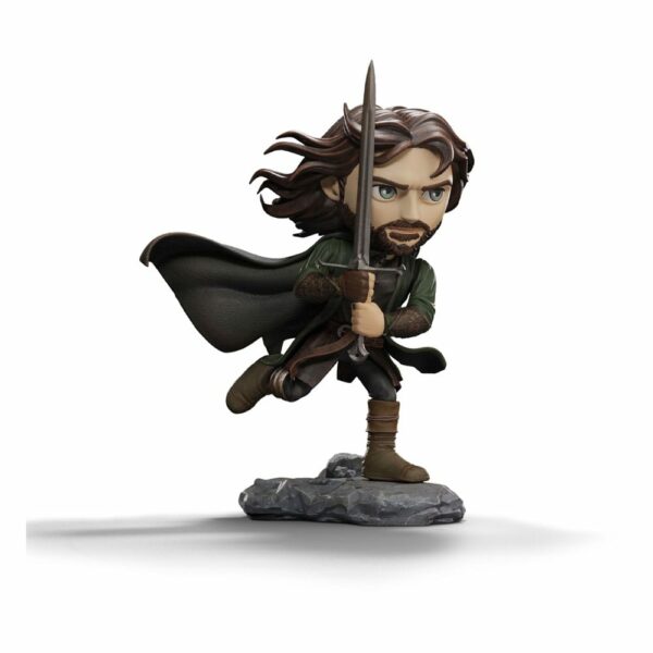 LE SEIGNEUR DES ANNEAUX – Figurine Mini Co Aragorn 17 cm – Image 2