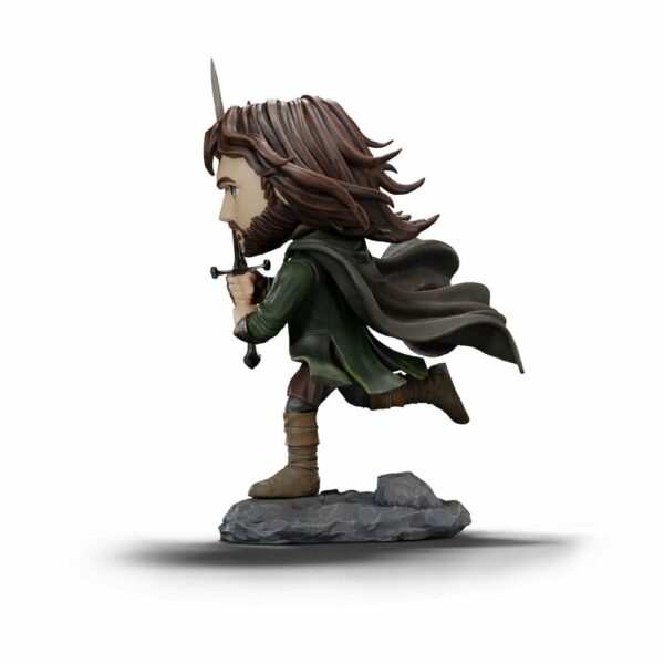 LE SEIGNEUR DES ANNEAUX – Figurine Mini Co Aragorn 17 cm – Image 3