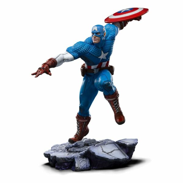 MARVEL – Statuette 1/10 BDS Art Scale Captain America 22 cm – Image 2