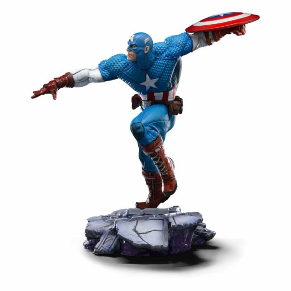 MARVEL – Statuette 1/10 BDS Art Scale Captain America 22 cm – Image 3