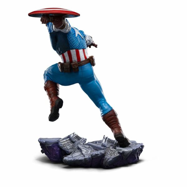 MARVEL – Statuette 1/10 BDS Art Scale Captain America 22 cm – Image 4