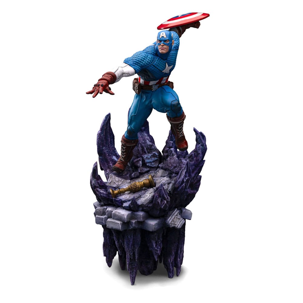 Statuette Art Scale 1/10 Captain America Version Deluxe