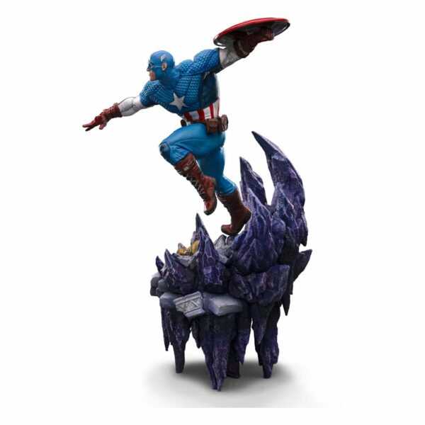 MARVEL – Statuette 1/10 BDS Art Scale Deluxe Captain America 34 cm – Image 6