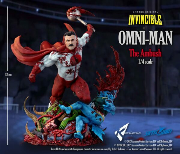 INVINCIBLE - Diorama Omni-Man The Ambush 52 cm – Image 22