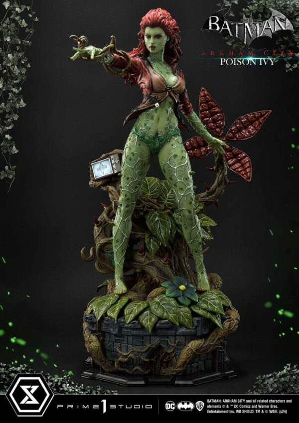 DC COMICS – Statuette 1/3 Poison Ivy Museum Masterline Series Batman Arkham City 80 cm – Image 5