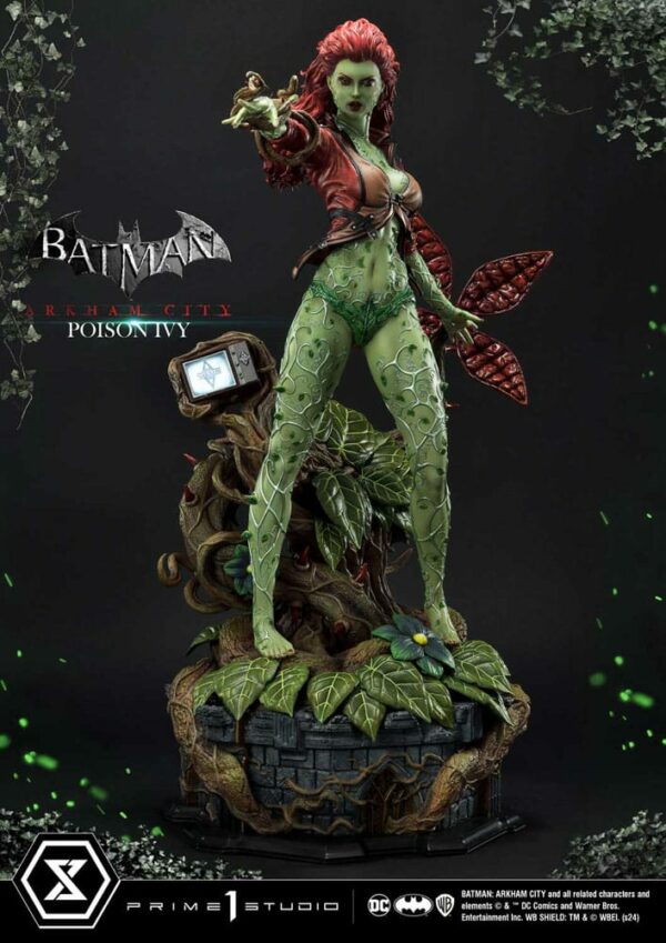 DC COMICS – Statuette 1/3 Poison Ivy Museum Masterline Series Batman Arkham City 80 cm – Image 6