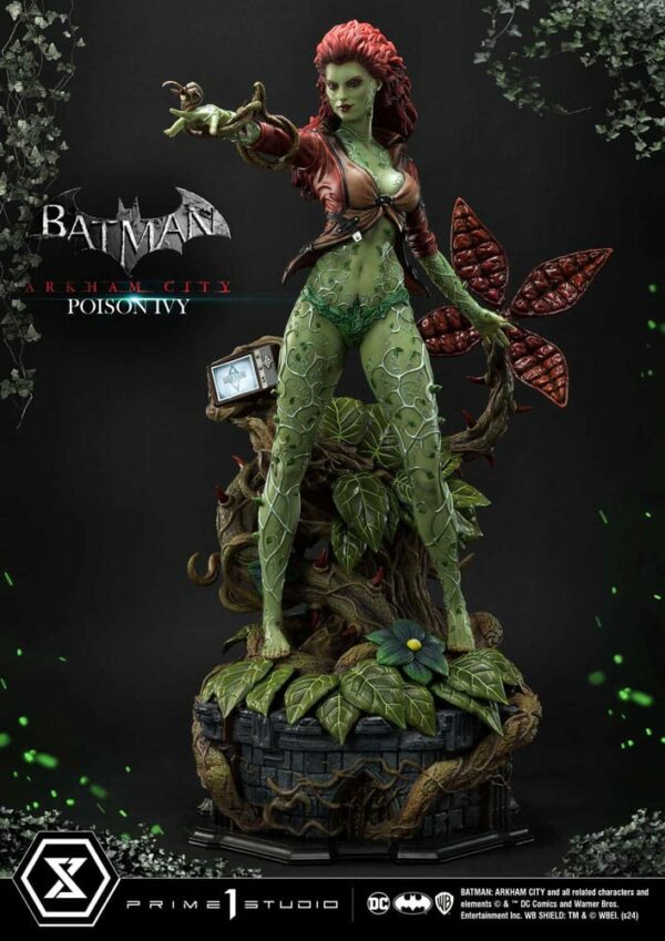 DC COMICS – Statuette 1/3 Poison Ivy Museum Masterline Series Batman Arkham City 80 cm – Image 11