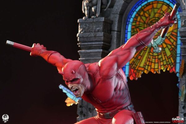 MARVEL – Statuette Daredevil 1/3 Contest of Champions 96 cm – Image 5
