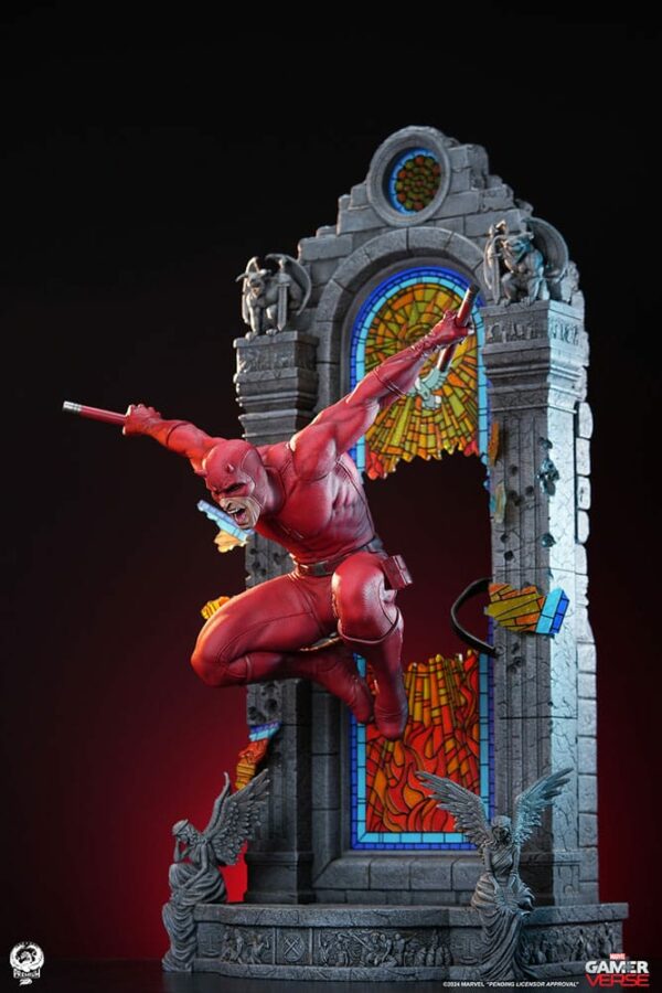 MARVEL – Statuette Daredevil 1/3 Contest of Champions 96 cm – Image 12