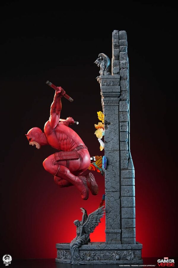 MARVEL – Statuette Daredevil 1/3 Contest of Champions 96 cm – Image 13