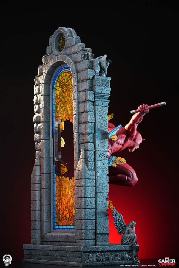 MARVEL – Statuette Daredevil 1/3 Contest of Champions 96 cm – Image 16