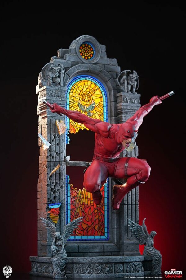 MARVEL – Statuette Daredevil 1/3 Contest of Champions 96 cm – Image 18