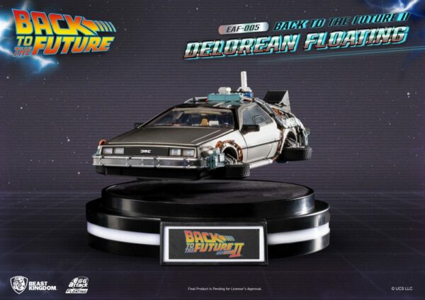 RETOUR VERS LE FUTUR – Statuette Egg Attack Floating DeLorean Standard Version 20 cm (Retour vers le Futur II) – Image 3