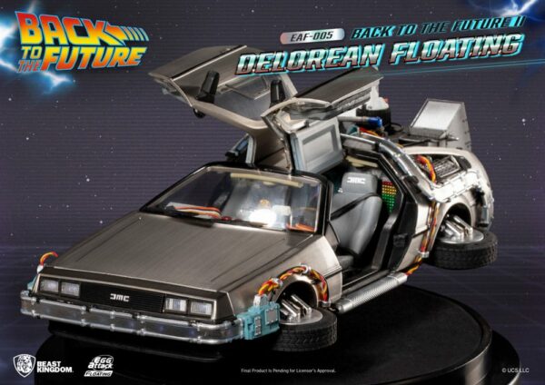 RETOUR VERS LE FUTUR – Statuette Egg Attack Floating DeLorean Standard Version 20 cm (Retour vers le Futur II) – Image 4