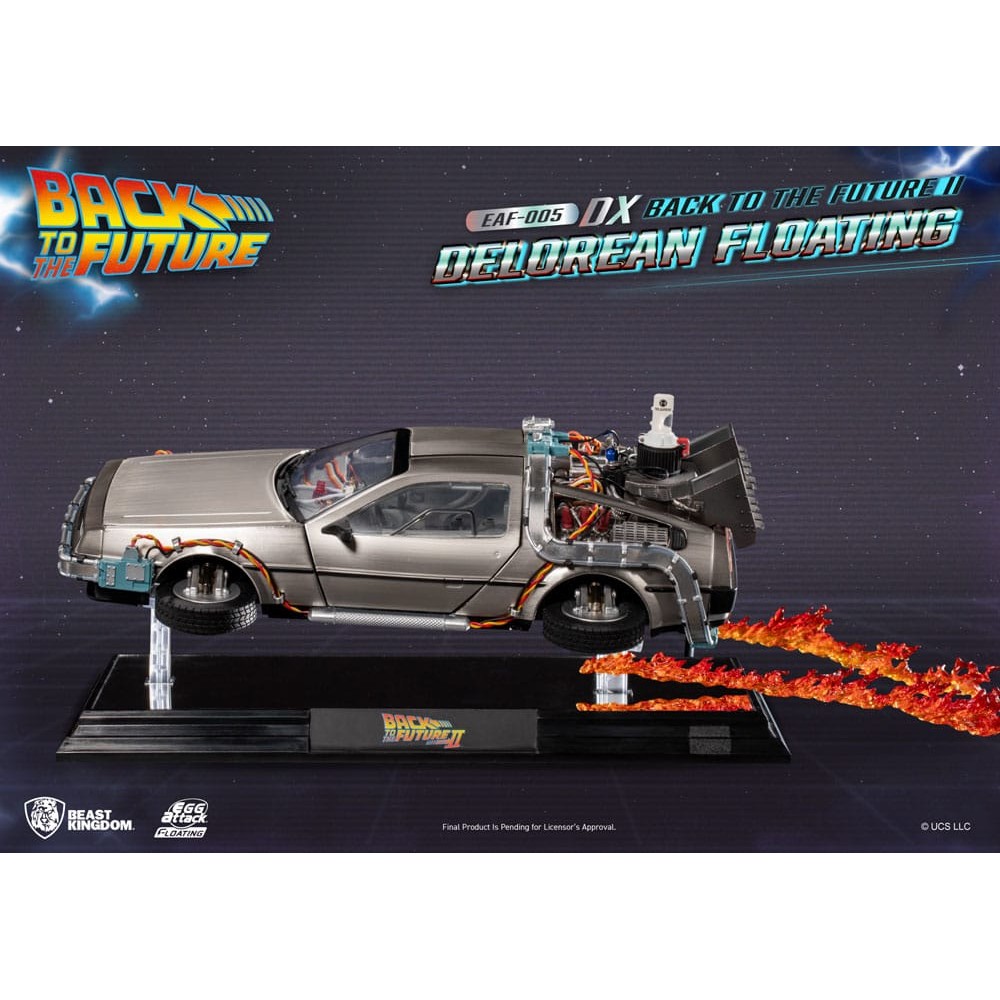 Statuette DeLorean Floating Egg Attack Deluxe Version