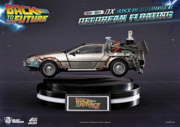 RETOUR VERS LE FUTUR – Statuette Egg Attack Floating DeLorean Deluxe Version 20 cm (Retour vers le Futur II) – Image 2
