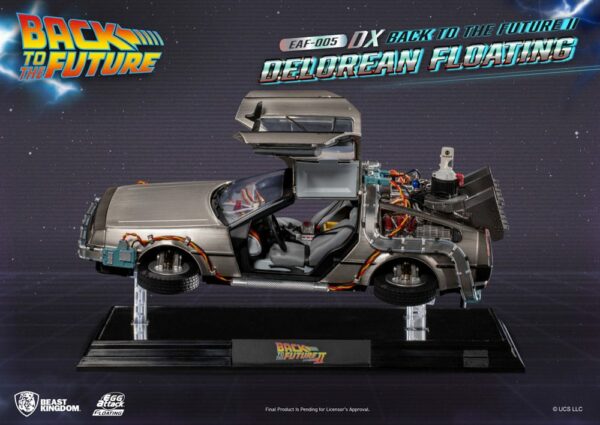 RETOUR VERS LE FUTUR – Statuette Egg Attack Floating DeLorean Deluxe Version 20 cm (Retour vers le Futur II) – Image 4
