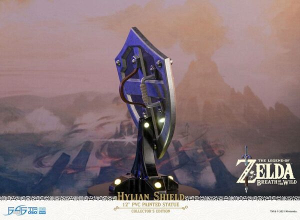 THE LEGEND OF ZELDA – Réplique Bouclier Hylien Breath of the Wild Edition Collector 29 cm – Image 2