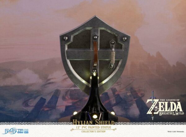 THE LEGEND OF ZELDA – Réplique Bouclier Hylien Breath of the Wild Edition Collector 29 cm – Image 3