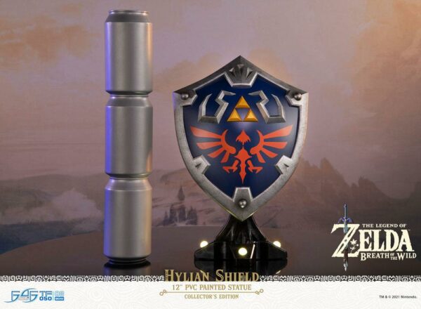 THE LEGEND OF ZELDA – Réplique Bouclier Hylien Breath of the Wild Edition Collector 29 cm – Image 6