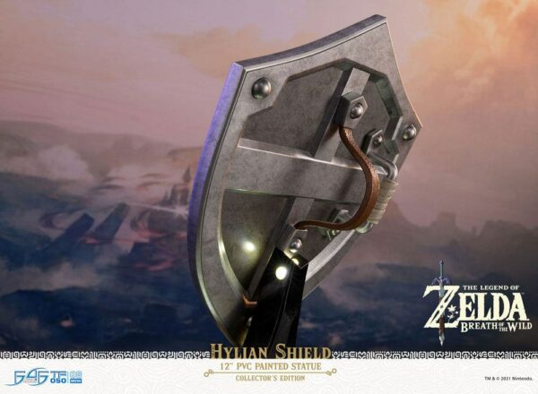 THE LEGEND OF ZELDA – Réplique Bouclier Hylien Breath of the Wild Edition Collector 29 cm – Image 12
