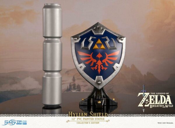 THE LEGEND OF ZELDA – Réplique Bouclier Hylien Breath of the Wild Edition Collector 29 cm – Image 15