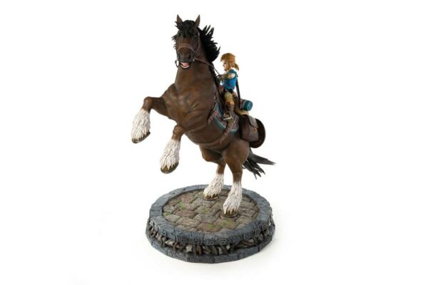 THE LEGEND OF ZELDA – Statuette Link on Horseback Breath of the Wild 56 cm – Image 4