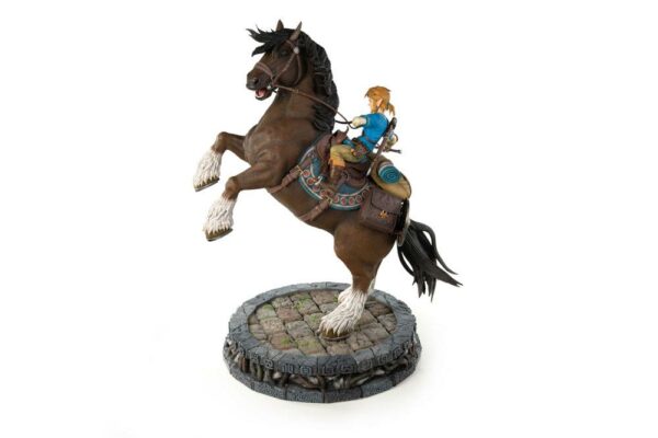 THE LEGEND OF ZELDA – Statuette Link on Horseback Breath of the Wild 56 cm – Image 5