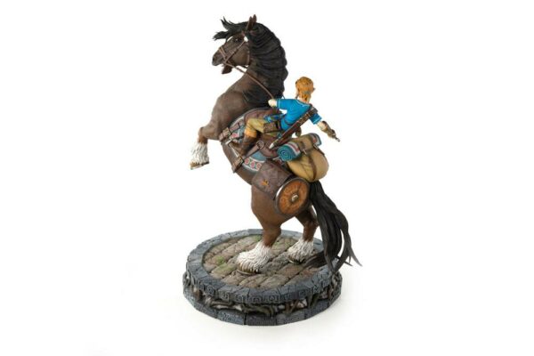 THE LEGEND OF ZELDA – Statuette Link on Horseback Breath of the Wild 56 cm – Image 6